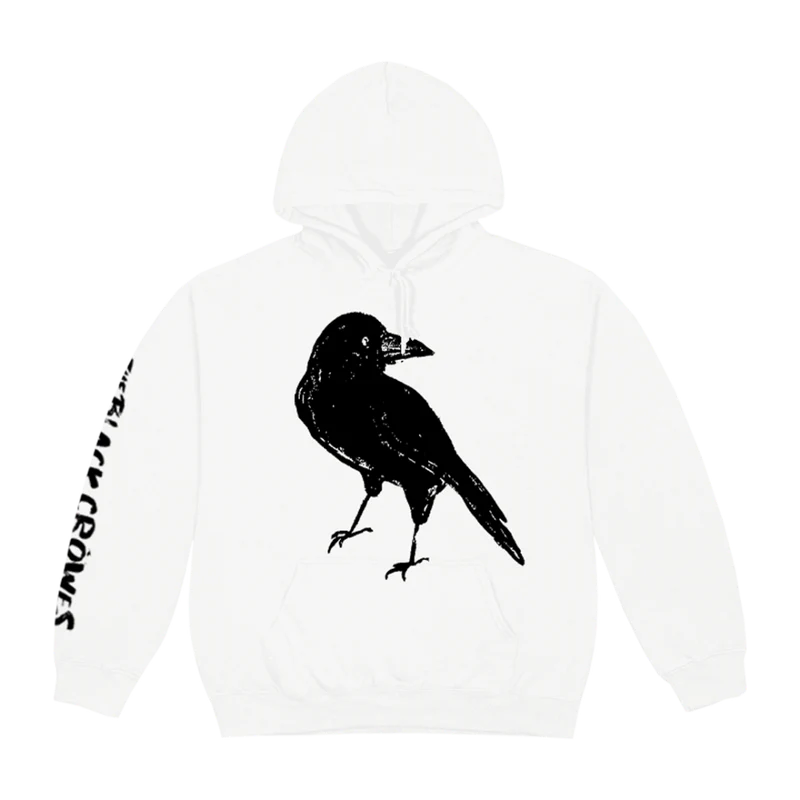 Black Crowes - Big Crowe White Hoodie