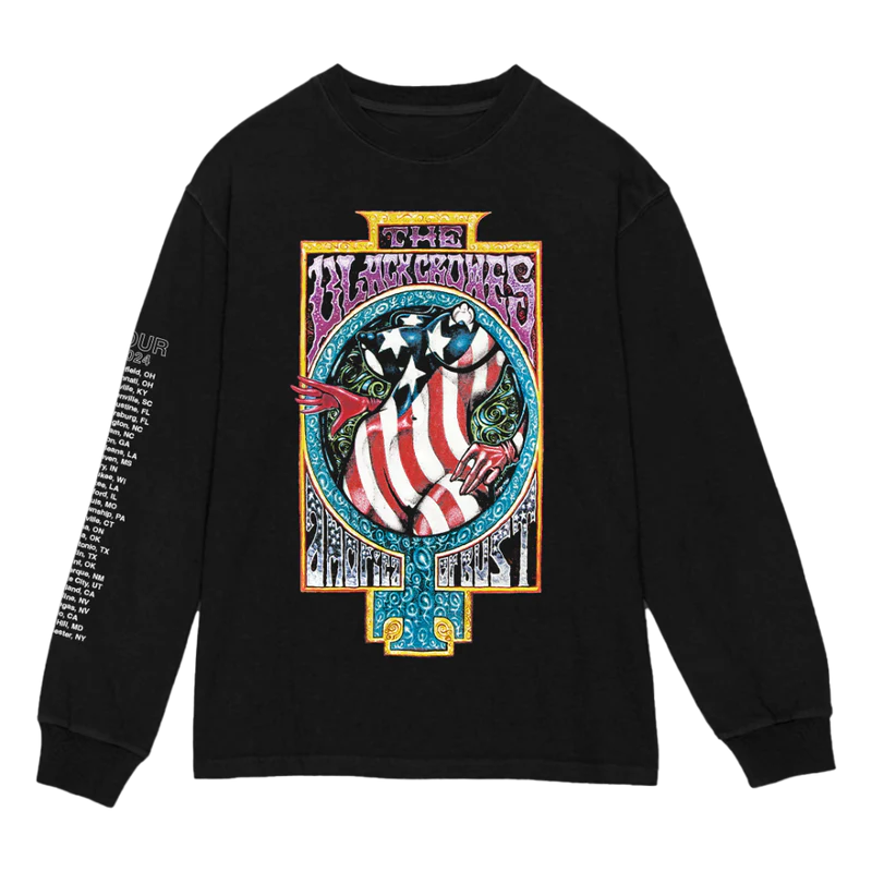 Black Crowes - Amorica. Or Bust 2024 Longsleeve Shirt
