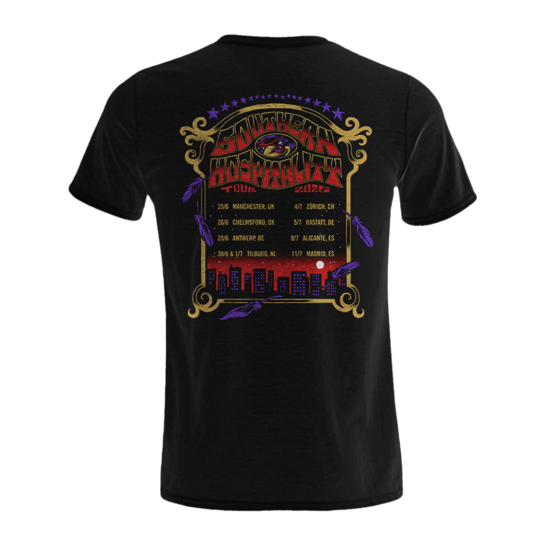 Black Crowes - SOUTHERN HOSPITALITY 2026 TOUR T-SHIRT