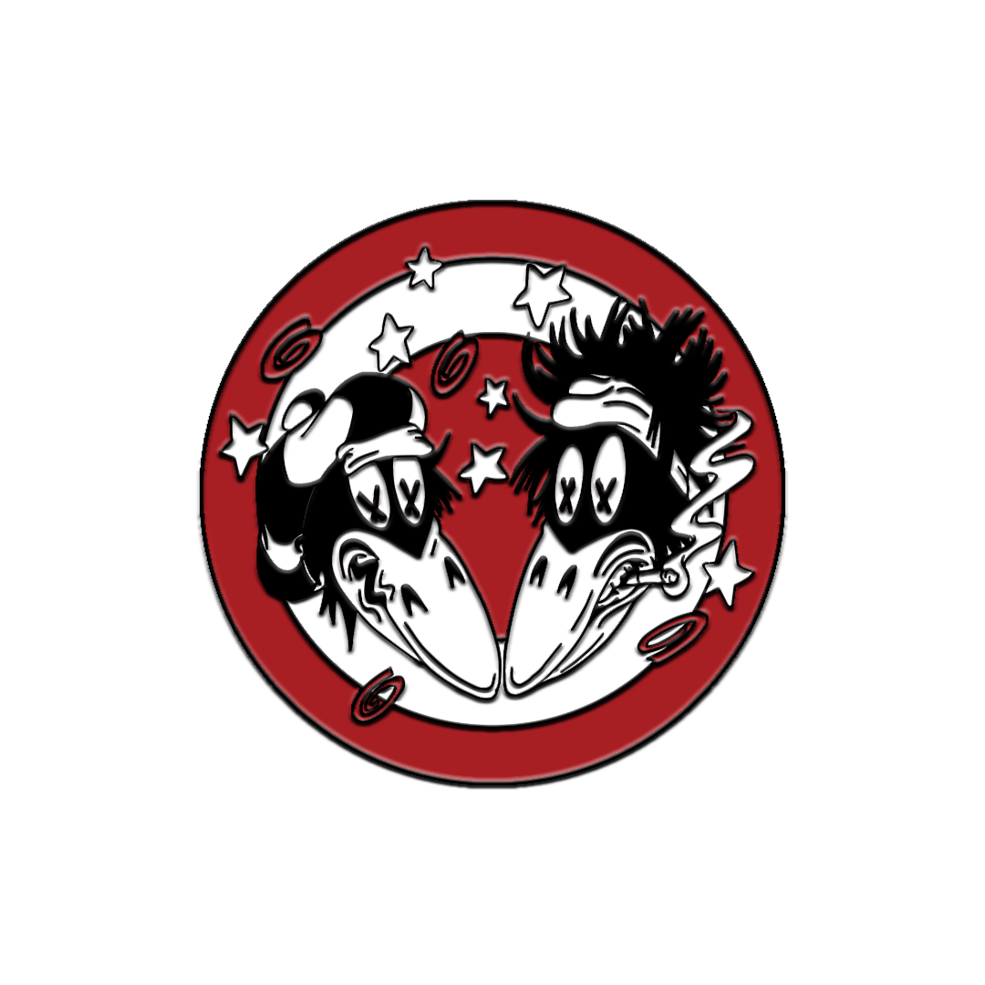 Black Crowes - TARGET LOGO ENAMEL PIN